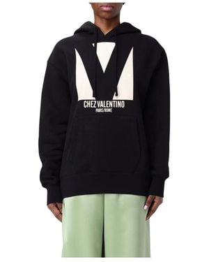 Valentino Hoodies - Black
