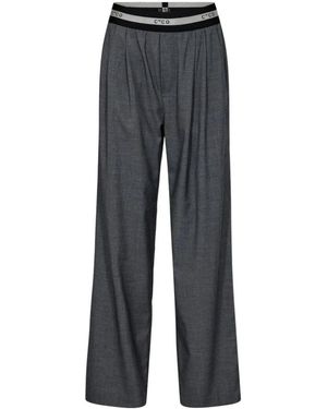 co'couture Wide Trousers - Gris