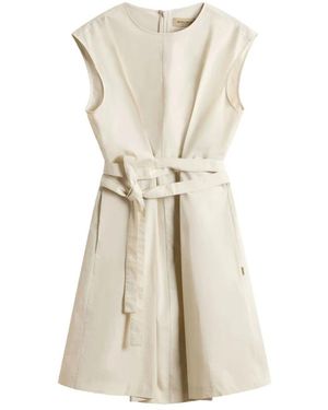 Woolrich Short Dresses - Natural