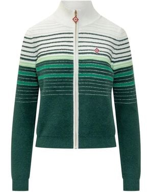 CASABLANCA Zip Up Vest - Groen