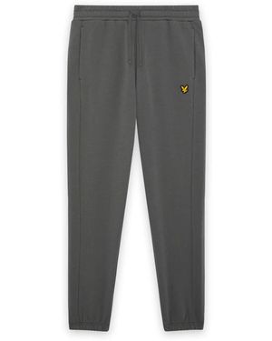 Lyle & Scott Broeken ,Grijs ,Mid Bottoms Sports Loopback Joggers