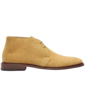 SCAROSSO Lace-Up Boots - Neutro