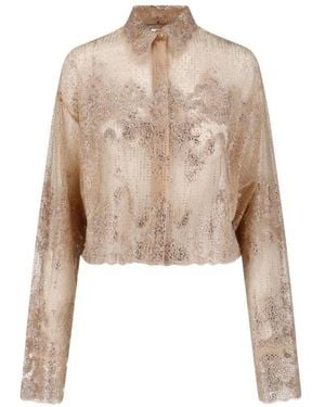 Ermanno Scervino Shirts - Natural