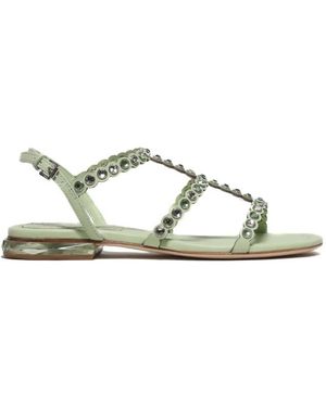 Ash Flat Sandals - Metálico