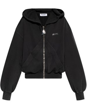 The Attico Zip-Throughs - Nero