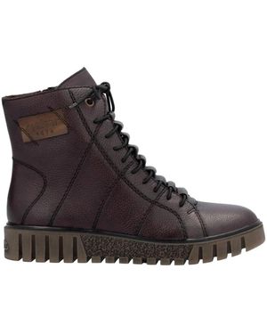 Rieker Lace-Up Boots - Marrone
