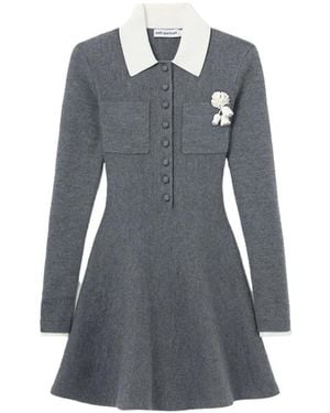 Self-Portrait Short Dresses - Grijs