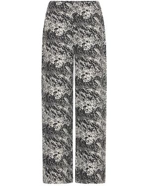 Ichi Wide Trousers - Gris