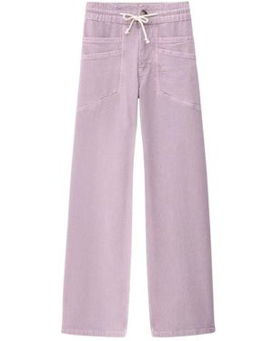 Ba&sh Wide Trousers - Morado