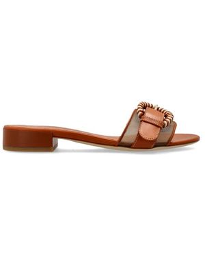 Rodo Buckle Strap Sandalen - Braun