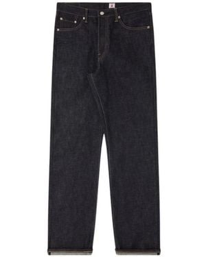 Edwin Regular Straight Japan - Schwarz