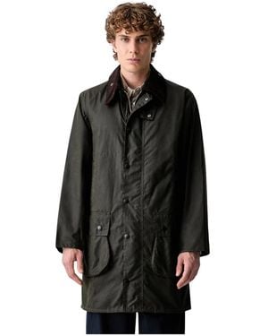 Barbour Single-Breasted Coats - Nero
