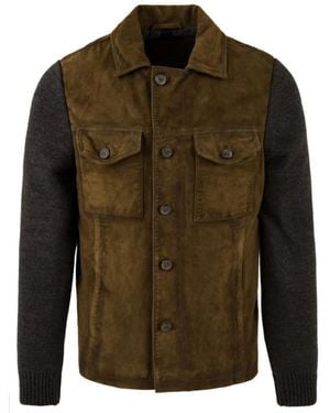 The Jack Leathers Leather Jackets - Green