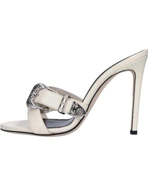 Paris Texas Schoenen ,Wit ,Heeled Mules