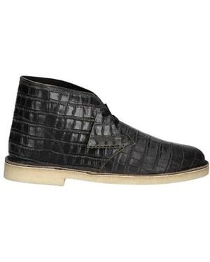 Clarks Laced Schuhe - Schwarz