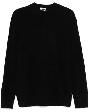 A PAPER KID Round-Neck Knitwear - Noir