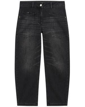 Bugatti Wide Jeans - Schwarz