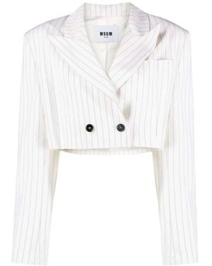 MSGM Blazers - White