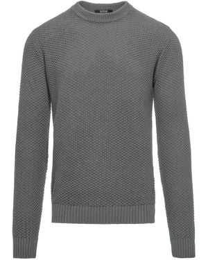 Bomboogie Round-Neck Knitwear - Gris