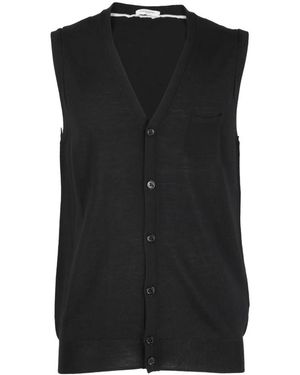 Paolo Pecora Waistcoats - Black