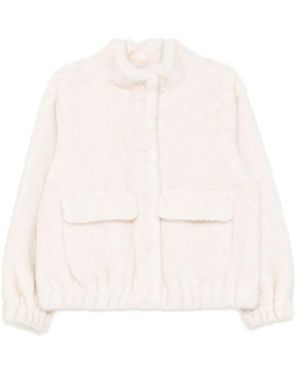 Michael Kors Fleece Jackets - Naturel