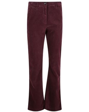 Massimo Alba Wide Trousers - Red