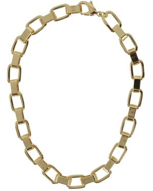 FEDERICA TOSI Accessoires ,Grijs ,Gouden Kantketting Emily - Metallic
