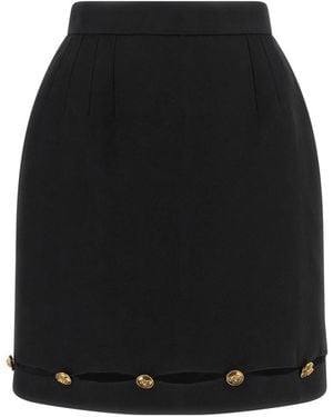 Versace Short Skirts - Negro