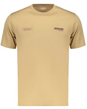 Refrigiwear Tops ,Bruin ,T-Shirt Met Korte Mouwen - Naturel