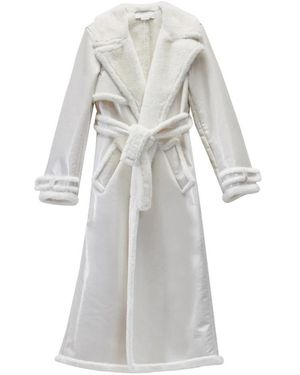 Genny Belted Coats - Grey