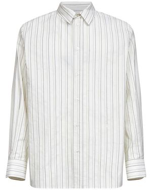 Saint Laurent Casual Shirts - White