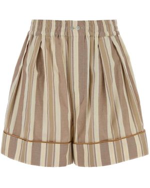 Saint Laurent Short Shorts - Neutro