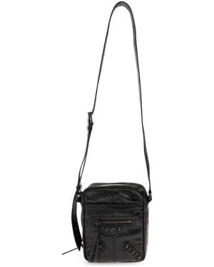 Balenciaga Tassen ,Zwart ,Leer Le City Shoulder Bag