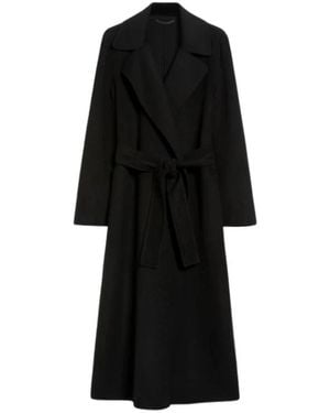iBlues Belted Coats - Nero