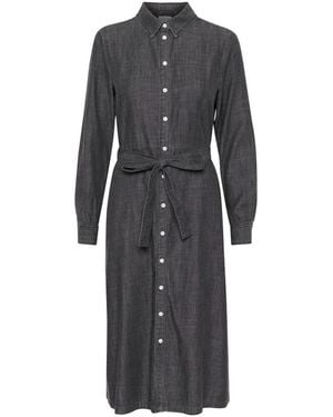 Part Two Shirt Dresses - Gray