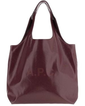 A.P.C. Tote Bags - Viola