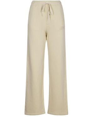 Autry Wide Trousers - Natural