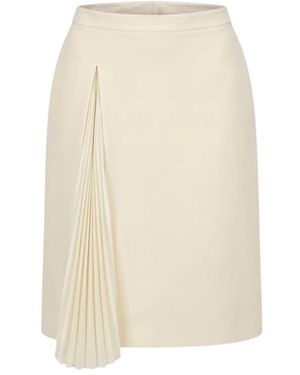 Jil Sander Midi Skirts - Naturel