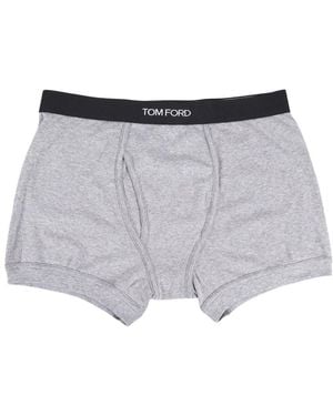 Tom Ford Katoenen Broek Twee-Pack - Grijs