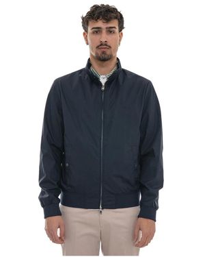 Harmont & Blaine Bomber Jackets - Bleu
