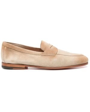 Santoni Loafers - Natural