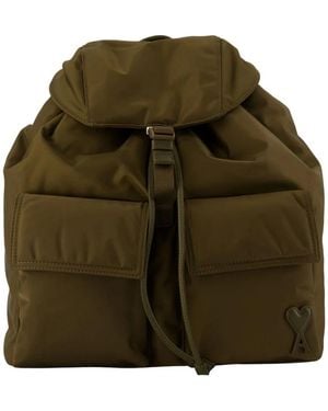 Ami Paris Backpacks - Verde
