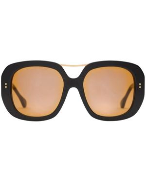 Claris Virot Sunglasses - Brown