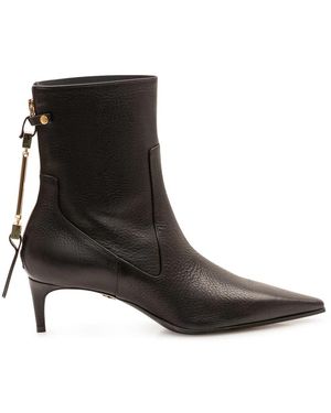 DSquared² Schoenen ,Bruin ,Leer Laarzen - Zwart