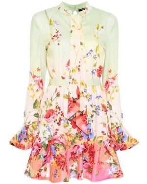 Roberto Cavalli Short Dresses - White