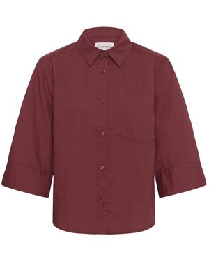 Part Two Shirts - Rouge