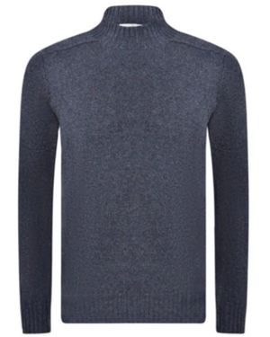 Gran Sasso Turtlenecks - Blue