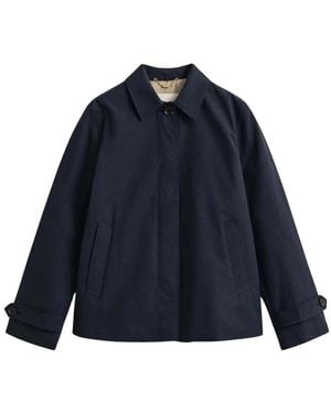 GANT Jassen ,Blauw ,Impermeabile Corto