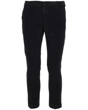 Entre Amis Slim-Fit Trousers - Blue