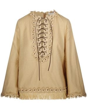 Zimmermann Mahon Tunic Top - Naturel
